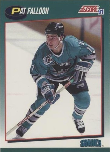 1991-92 Score Rookie and Traded - Pat Falloon #90T