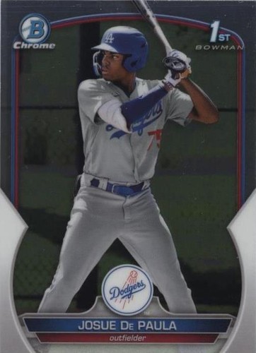 2023 Bowman - Josue De Paula #BCP-111