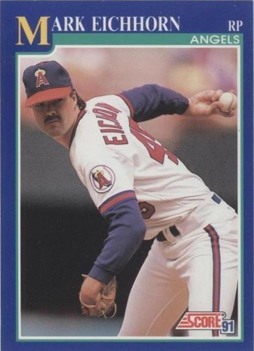 1991 Score - Mark Eichhorn #504