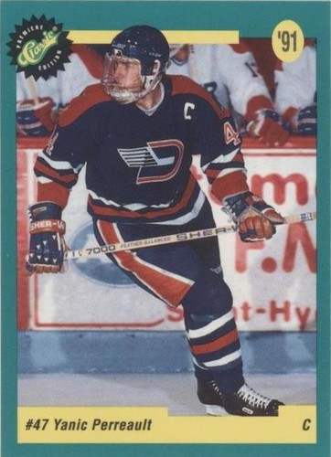 1991 Classic Draft Picks - Yanic Perreault #39