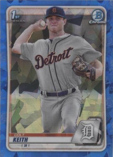2020 Bowman Chrome Draft Sapphire Edition - Colt Keith #BD-54
