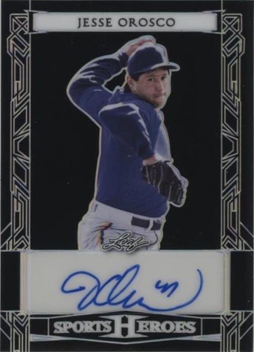 2024 Leaf Metal Sports Heroes - Jesse Orosco #BA-JO1