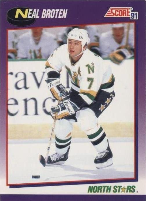 1991-92 Score American - Neal Broten #280