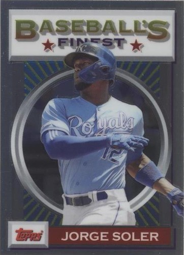 2020 Topps Finest Flashbacks - Jorge Soler #23