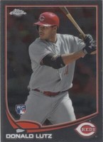 2013 Topps Chrome - Donald Lutz #162