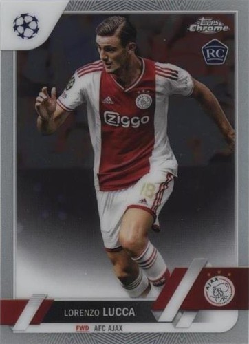 2022-23 Topps Chrome UEFA Club Competitions Lorenzo Lucca #143