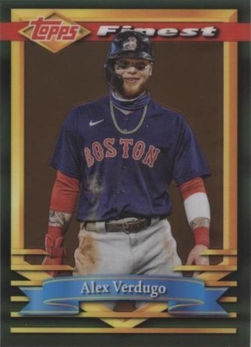 2021 Topps Finest Flashbacks - Alex Verdugo #55