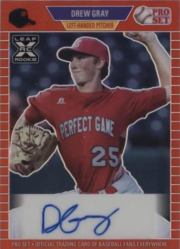 2021 Leaf Pro Set Metal - Drew Gray #PA-DG1