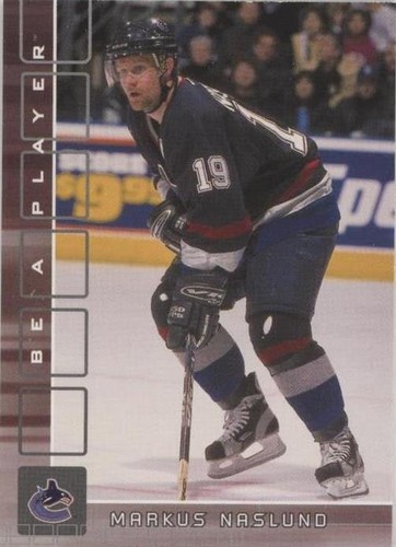 2001-02 In the Game Be A Player Memorabilia - Markus Naslund #193