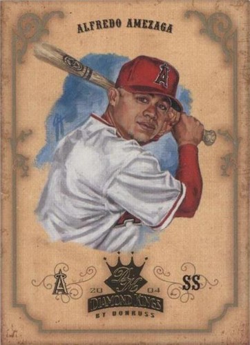 2004 Donruss Diamond Kings - Alfredo Amezaga #136