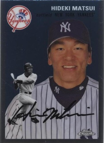 2023 Topps Chrome Platinum Anniversary - Hideki Matsui #341