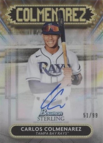2022 Bowman Sterling - Carlos Colmenarez #SSA-CC