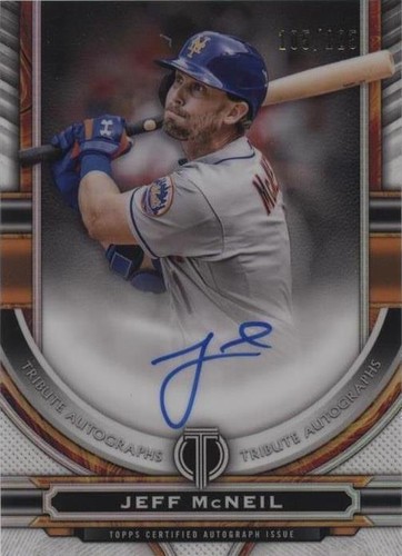 2023 Topps Tribute - Jeff McNeil #TA-JM