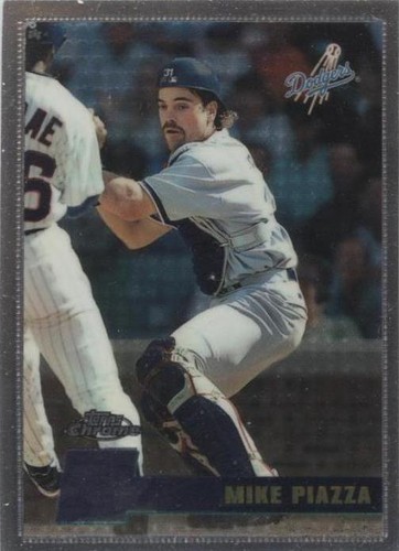 1996 Topps Chrome - Mike Piazza #93