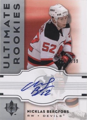 2007-08 Ultimate Collection - Niclas Bergfors #123