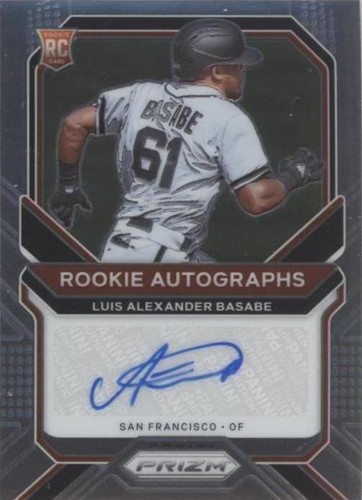 2021 Panini Prizm - Luis Basabe #RA-LAB