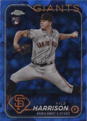 2024 Topps Chrome Update Series Sapphire Edition - Kyle Harrison #USCS83