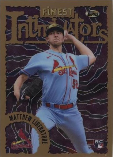 2023 Topps Finest Flashbacks - Matthew Liberatore #89