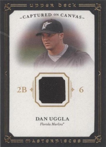 2008 Upper Deck Masterpieces - Dan Uggla #CC-DU