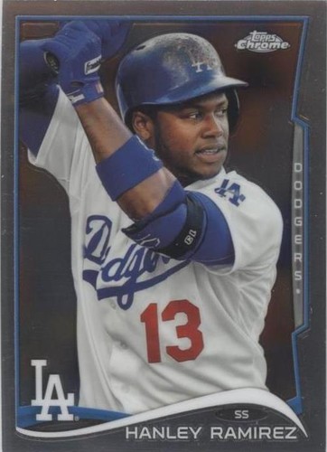 2014 Topps Chrome - Hanley Ramirez #20