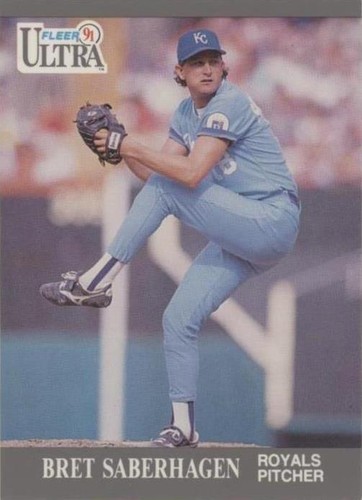 1991 Fleer Ultra - Bret Saberhagen #154