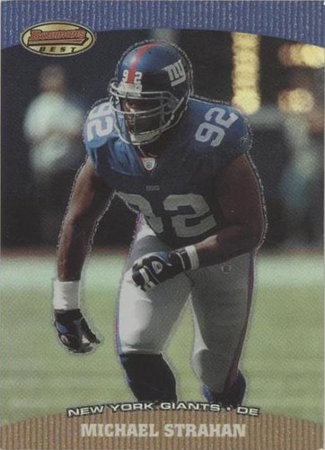 2004 Bowman's Best Michael Strahan #74