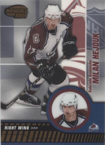 2003-04 Pacific Invincible - Milan Hejduk #22