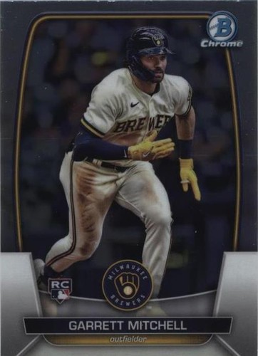 2020 Topps Bowman Chrome Garrett Mitchell #BD-118 Milwaukee