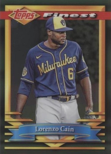 2021 Topps Finest Flashbacks - Lorenzo Cain #17