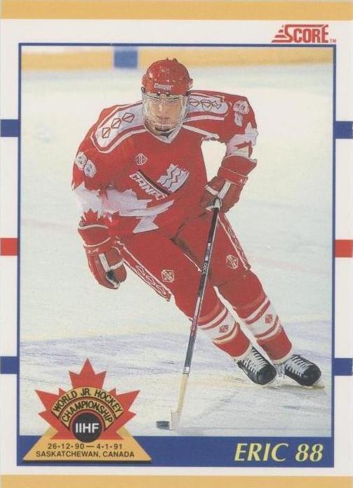 1990-91 Score Rookie & Traded - Eric Lindros #88T