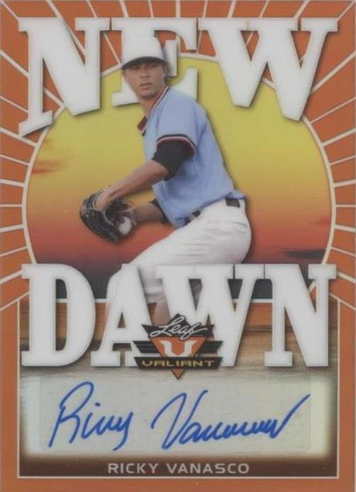 2020 Leaf Valiant - Ricky Vanasco #ND-RV1