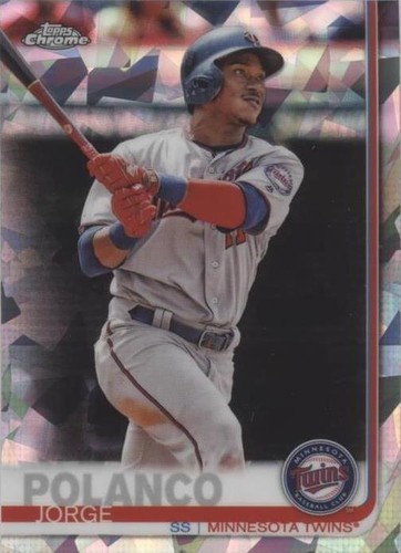 2019 Topps Chrome Sapphire Edition - Jorge Polanco #69