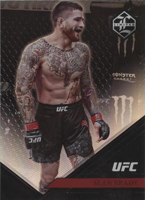 ufc sean brady 激レアカード 2024 Topps Finst UFC Rare Blue Refractor Sean Brady /99 #208