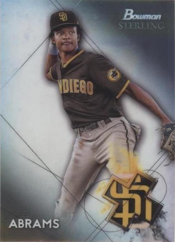 2021 Bowman Sterling - C.J. Abrams #BSP-6