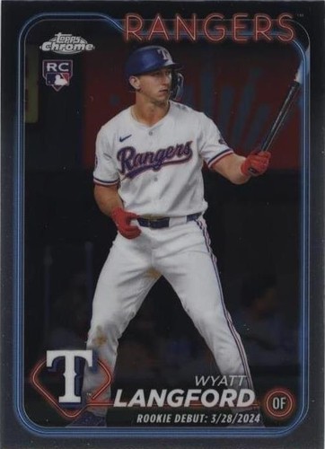 2024 Topps Chrome Update Series - Wyatt Langford #USC37