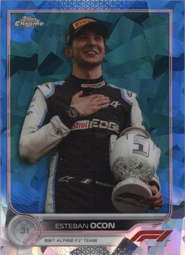 2022 Topps Chrome Sapphire Edition Formula 1 - Esteban Ocon #31