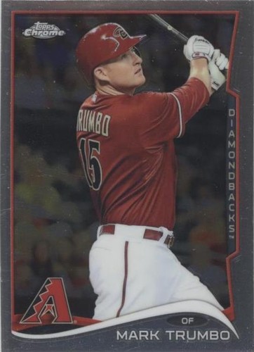 2014 Topps Chrome - Mark Trumbo #182