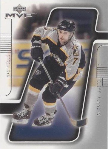2001-02 Upper Deck MVP - Cliff Ronning #105