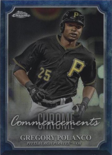 2015 Topps Chrome - Gregory Polanco #COM-14