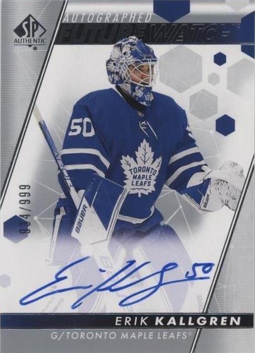 2022-23 SP Authentic - Erik Kallgren #129