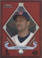2002 Fleer Tradition - Juan González #488