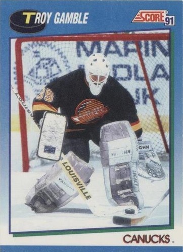 1991-92 Score Canadian - Troy Gamble #502