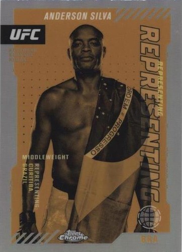 2024 Topps Chrome UFC - Anderson Silva #REP-5