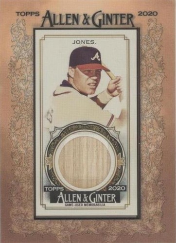 2020 Topps Allen & Ginter's - Chipper Jones #MFR-CJ