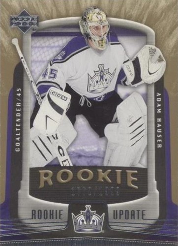 2005-06 Upper Deck Rookie Update - Adam Hauser #138