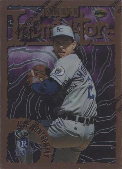 1996 Topps Finest - Jeff Montgomery #129