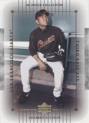 2003 Upper Deck Patch Collection - Edgardo Alfonzo #94