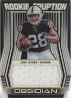 2019 Panini Obsidian Josh Jacobs #RE-9