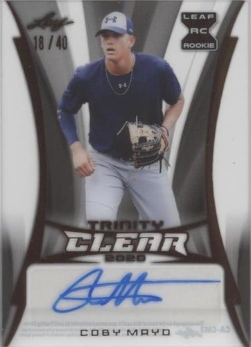 2020 Leaf Trinity - Coby Mayo #CA-CM3