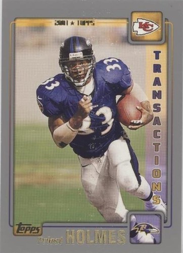 2001 Topps Priest Holmes #266